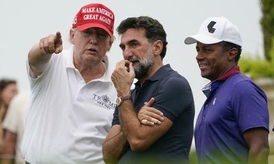 Golf takes back seat at Saudi-backed, Trump-hosted event