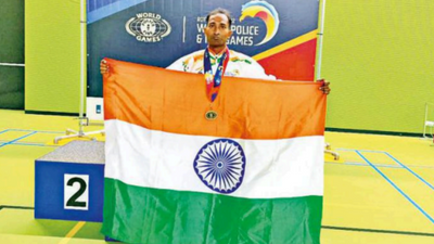 Noida constable Gagan Kumar Paswan bags bronze at international games