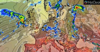 UK weather forecast: Heavy rain gives way to sunshine and sizzling 29C highs today