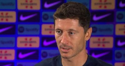 Robert Lewandowski accuses Bayern Munich of "bulls***" lies over Barcelona transfer