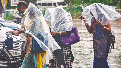 Gurugram: A day’s showers make up for deficit, roads flooded again