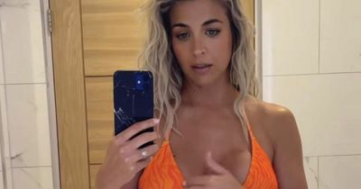 Gemma Atkinson sizzles as she models bikinis for the first time in 11 years