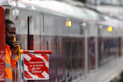 Britain’s trains disrupted in second widespread strike in a week