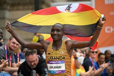 Kiplangat delivers Uganda's first ever Commonwealth Games marathon title