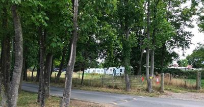 Caravans pitch up at Welsh campsite and use the water and electricity without paying