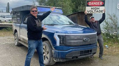 The First Electric Truck Road Trip To The Northern Most Point In The US