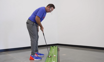 Golf instruction with Steve Scott: Get your eyes in the right spot to make more putts