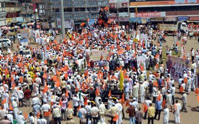 2A reservation: Panchamasalis take out huge protest march