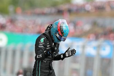 Hungarian GP: Russell beats Ferraris to take maiden F1 pole