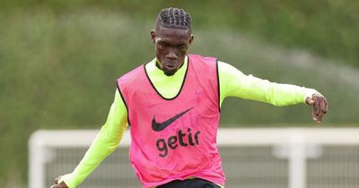 Tanguy Ndombele sends playful warning to Yves Bissouma after Tottenham training masterclass