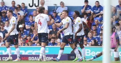 Bolton player ratings vs Ipswich - Williams & Johnston good as Man City & Liverpool loanees impress