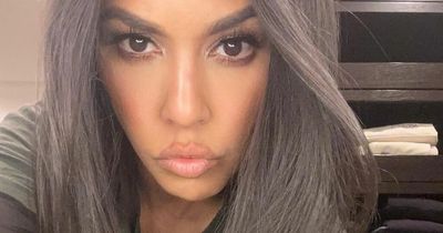 Kourtney Kardashian unrecognisable with edgy new fringe after hair transformation