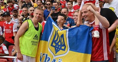 Arsenal fans show huge support for Oleksandr Zinchenko amid Mikel Arteta praise post Sevilla win