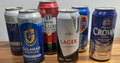 I compared Tesco, Asda, Aldi, Lidl, Sainsbury’s and Morrisons own-brand lager - there was a clear winner