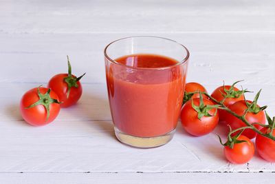 Why is tomato juice better on a plane?