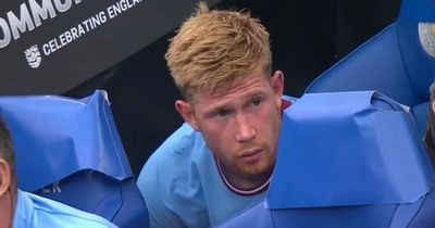 Kevin De Bruyne can't hide frustration at Erling Haaland as early Man City issue evident