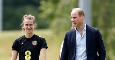 Prince William still has scars from tackle against Jill Scott ahead of Euro final