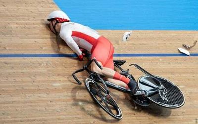 Team England’s Joe Truman suffers horror crash in Commonwealth Games cycling