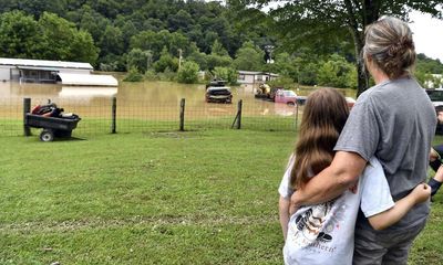 ‘We had to swim out’: Kentucky grapples with floods as search for survivors continues