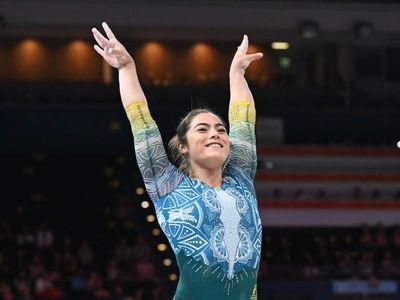 Australian women win team gym silver