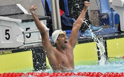 Srihari Nataraj finishes 7th in 100m backstroke