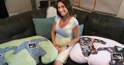 Mum gives birth to TWO sets of twins at same time after 1 in 10 million pregnancy