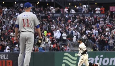 Cubs’ Drew Smyly gives up five runs to Giants in last start before the trade deadline