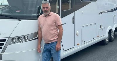 Dad ditches house for life on the road after 'midlife crisis'