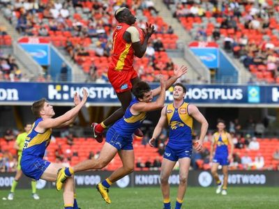 Suns pip fast-finishing Eagles in AFL