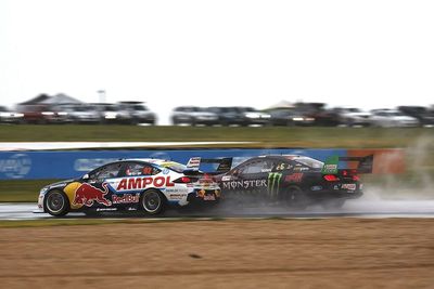 Supercars The Bend: Van Gisbergen triumphs in wet finale to seal hat-trick