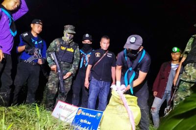 More meth pills seized on Mekong riverbank