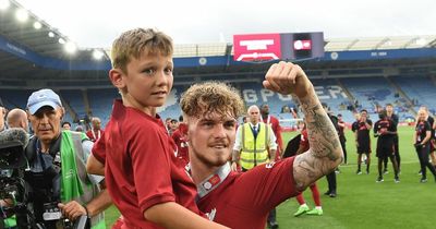 Liverpool FC fan, 9, carried off Community Shield pitch by Harvey Elliott 'wanted to celebrate with team'