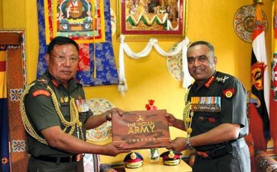 Army Chief meets Bhutan King in Thimphu; focus on further boosting enduring strategic ties