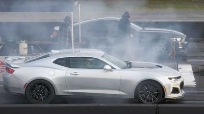 Mustang Vs Camaro Drag Race Proves Age-Old Rivalry Is Alive And Well