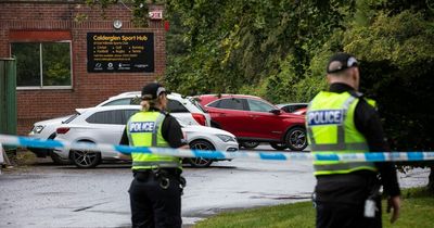 Man collapses and dies in Scots car park as forensic officers comb scene