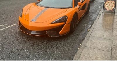 McLaren supercar slapped with £100 fine on Deansgate as 'boy racers' slammed