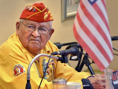 Samuel Sandoval, one of the last remaining Navajo Code Talkers, has died at age 98