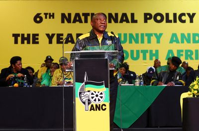 South Africa's ANC retains rule that officials must step down if charged - president