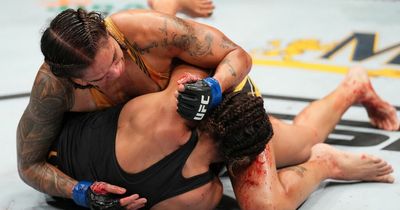 UFC fans hail "bloodiest fight in history" as Amanda Nunes beats Julianna Pena