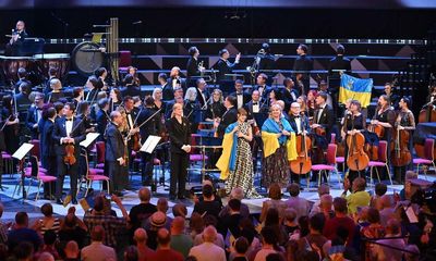 Ukrainian Freedom Orchestra review – tears and roars of delight for new national ensemble
