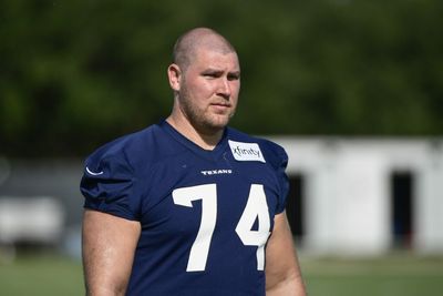 Texans OL Max Scharping gets work at tackle