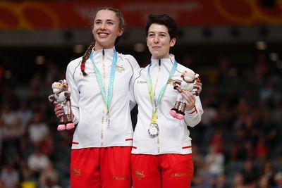 Sophie Unwin and Georgia Holt savour belated medal success at Commonwealth Games