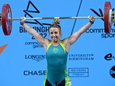 Weightlifter Kean fifth in Games debut