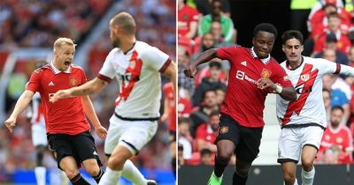Man Utd winners and losers from Rayo draw as Van de Beek smooth but Laird disappointing