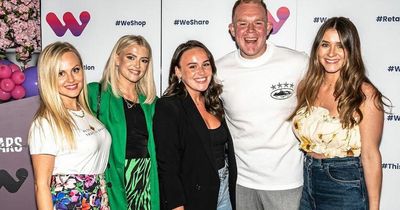 Corrie stars Lucy Fallon, Tina O'Brien and Brooke Vincent reunite to support soap pal's fashion empire