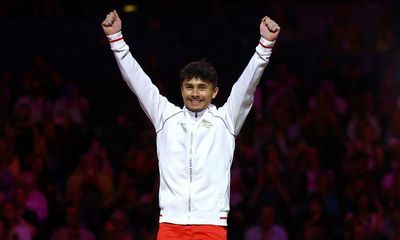 Commonwealth Games: England gymnast Jake Jarman claims all-around gold