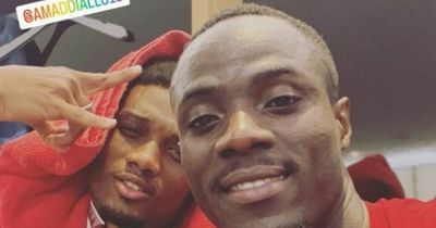 Eric Bailly sends funny message to Amad after goal in Manchester United's pre-season draw