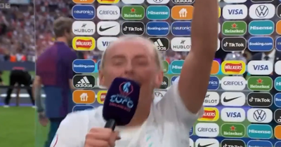 Chloe Kelly steals interviewer's mic mid-BBC One interview to celebrate Euro 2022 glory