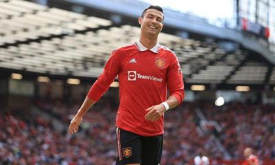 Cristiano Ronaldo leaves Old Trafford before end of Manchester United friendly