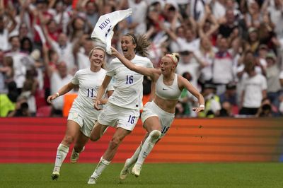 At the Euro 2022 final, England takes its first major women's soccer title